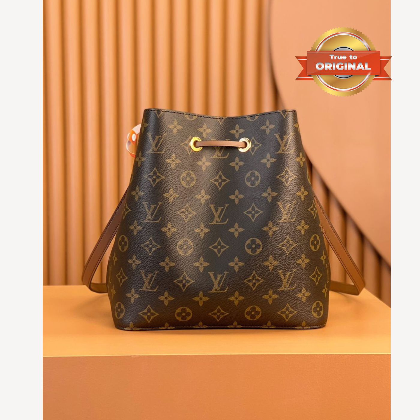 [True-to-ORIGINAL] Louis Vuitton NeoNoe MM Brown For Women 26cm / 10.2in